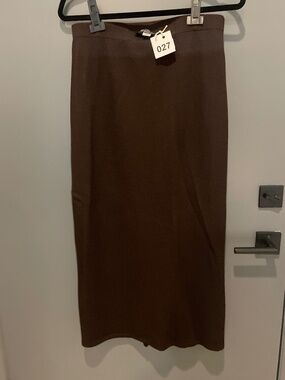 St John Collection by Marie Gray Long Brown Skirt
